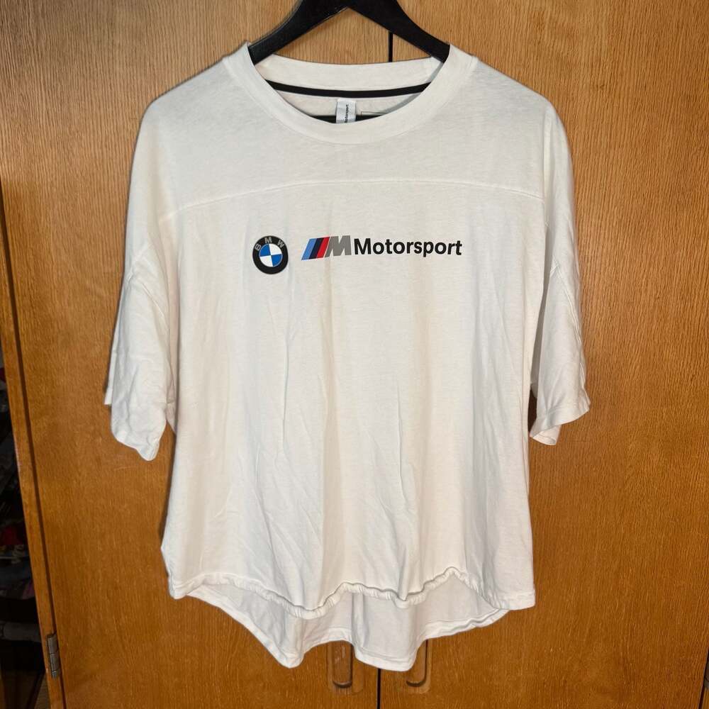 Puma BMW M Motorsport White T-Shirt Size XXL